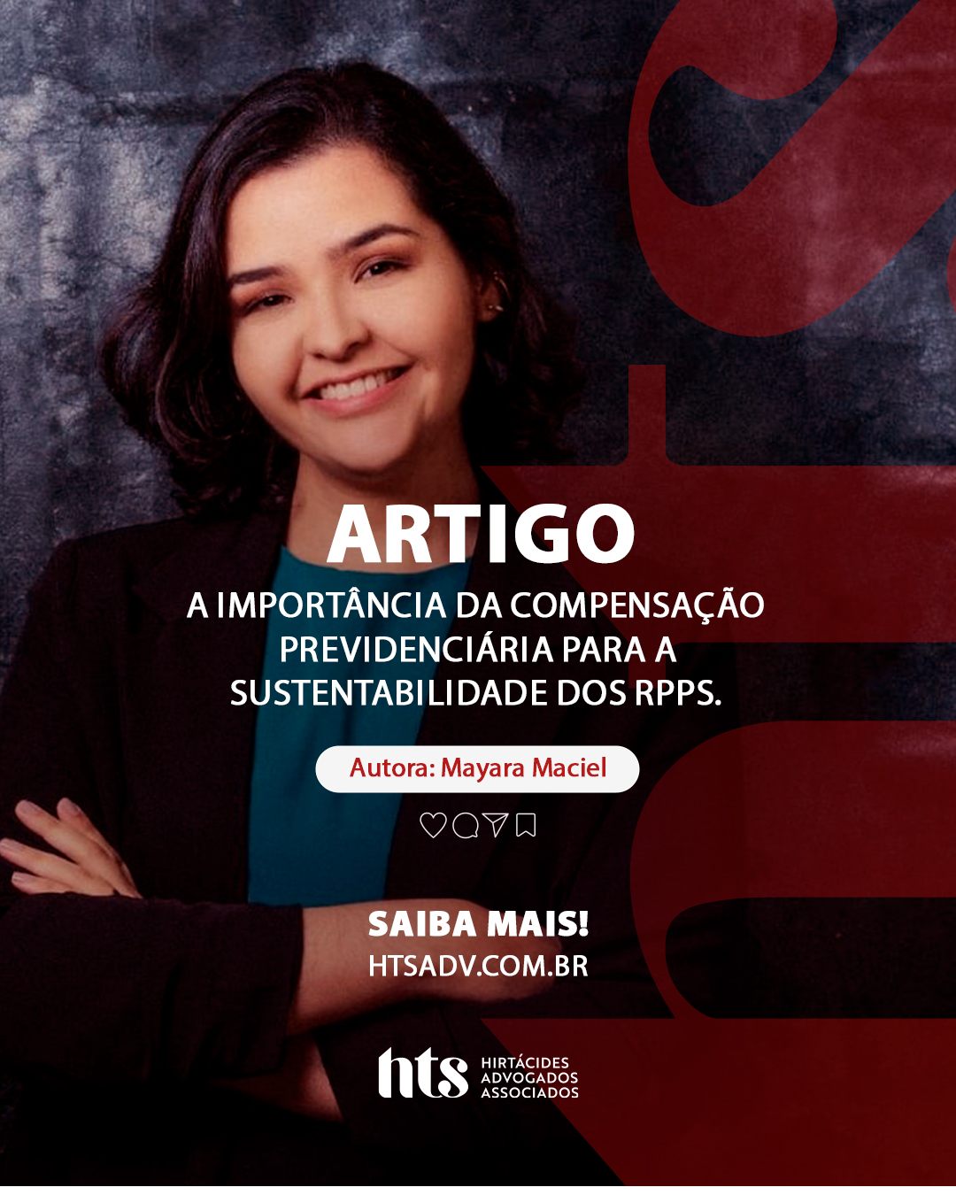 A importância da compensação previdenciária para a sustentabilidade dos RPPS — Mayara Maciel