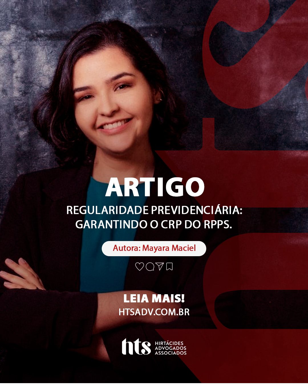 Regularidade previdenciária: garantindo o CRP do RPPS — Mayara Maciel