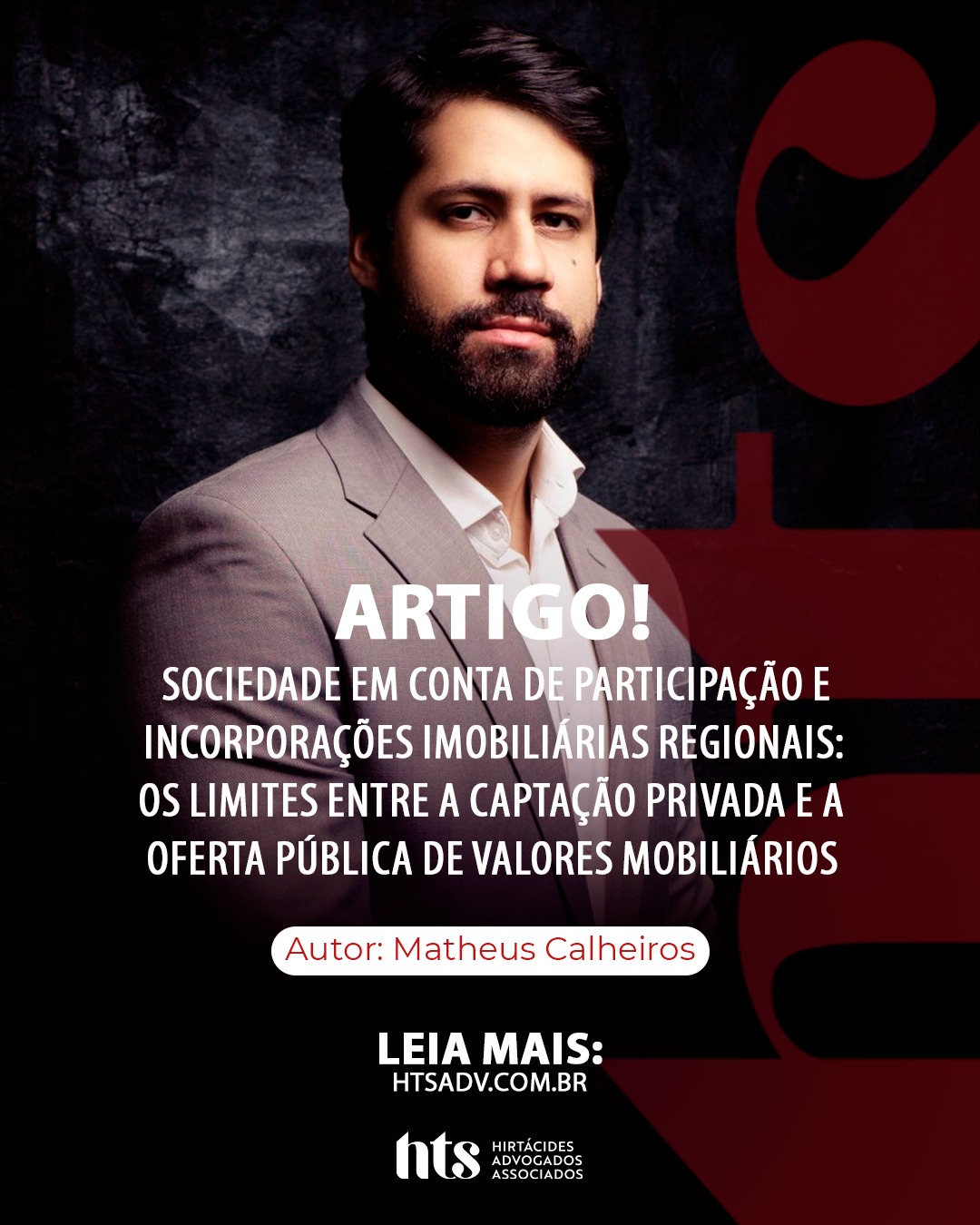 SOCIEDADE EM CONTA DE PARTICIPAÇÃO E INCORPORAÇÕES IMOBILIÁRIAS REGIONAIS: